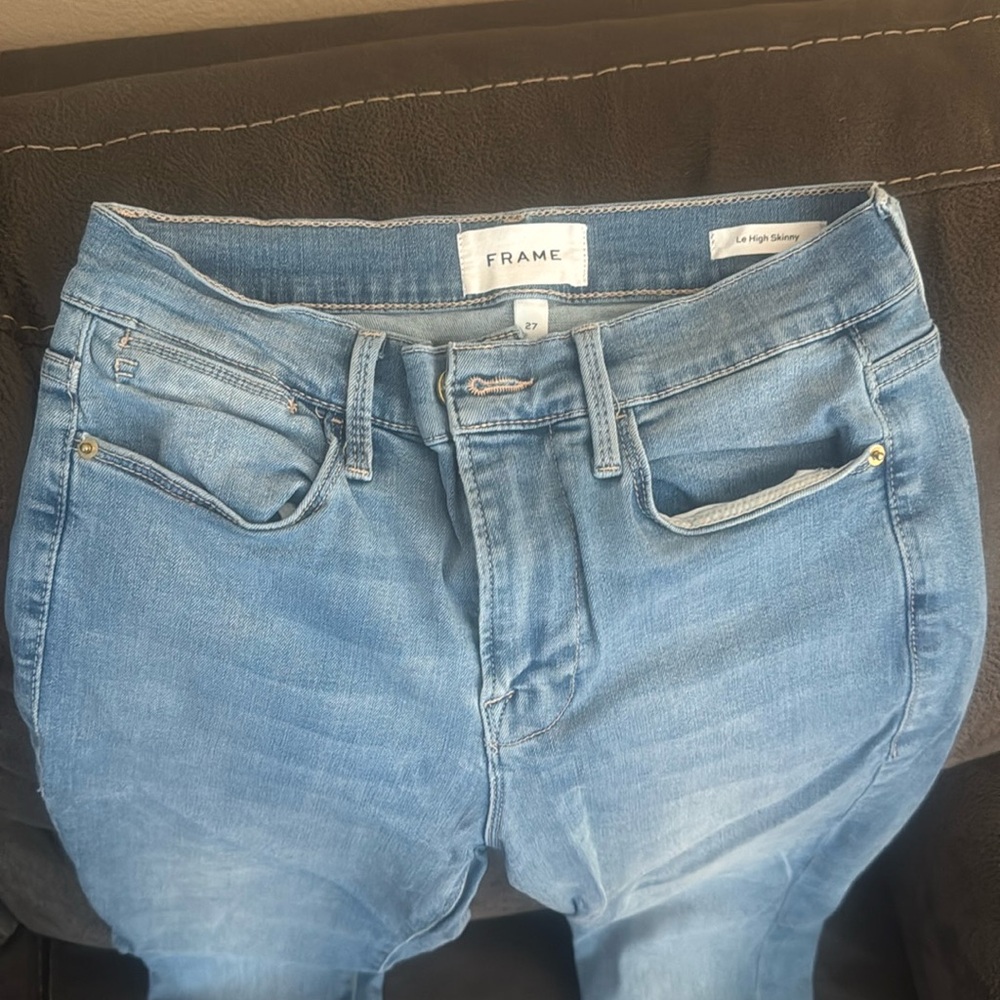 Frame le high skinny jeans